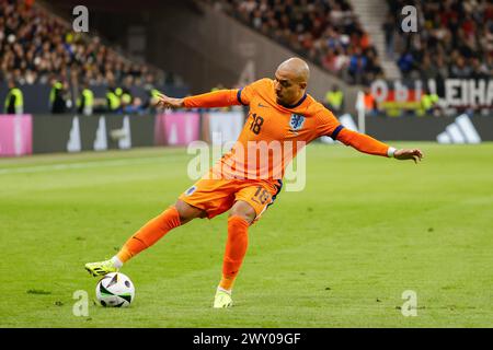 Im Bild: Donyell Malen (Niederlande, 18) 26.03.2024, Deutschland gegen Niederlande, Freundschaftsspiel, Deutschland, Frankfurt am Main, Deutsche Bank Park, Kredit: Stockfoto