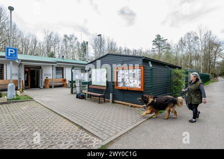 Hradec Kralove, Tschechische Republik. April 2024. Tierheim für Tiere in Hradec Kralove, Tschechische Republik, 3. April 2024. Quelle: David Tanecek/CTK Photo/Alamy Live News Stockfoto