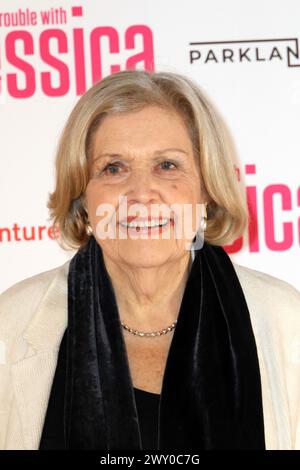 Anne Reid, The Trouble with Jessica - London Premiere, Vue West End, Leicester Square, London, Großbritannien, 2. April 2024, Foto: Richard Goldschmidt Stockfoto