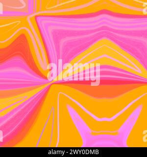 Handgezeichnete geomethische nahtlose Muster Illustration Grafik Shaper Neon lebendig Stockfoto