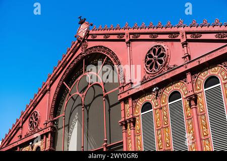 Mercat Sant Antoni im Viertel El Raval, Barcelona, Spanien Barcelona Katalonien Spanien *** Mercat Sant Antoni im Viertel El Raval, Barcelona, Sp Stockfoto