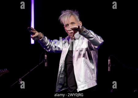 Paris, Frankreich. April 2024. Konzert der CitéStars Association zugunsten benachteiligter, misshandelter und/oder behinderter Kinder. Quelle: Bernard Menigault/Alamy Live News Stockfoto