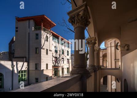 Jüdisches Gemeindezentrum von Kraków, Kazimierz, Krakau, Polen Stockfoto