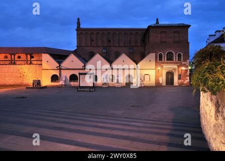 Alte Synagoge, Szeroka Straße, Kazimierz, Krakau, Polen Stockfoto