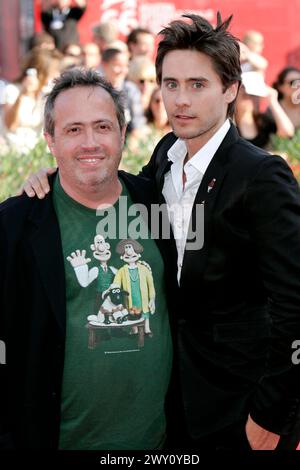 Jaco Van Dormael und Jared Leto bei der Premiere des Kinofilms Mr Nobody auf der Biennale di Venezia 2006 / 66. Internationale Filmfestspiele von Venedig im Palazzo del Cinema. Venedig, 11.09.2009 *** Jaco Van Dormael und Jared Leto bei der Premiere des Spielfilms Mr Nobody auf der Biennale di Venezia 2006 66 Venedig International Film Festival im Palazzo del Cinema Venedig, 11 09 2009 Foto:xD.xBedrosianx/xFuturexImagex Nobody 9980 Stockfoto