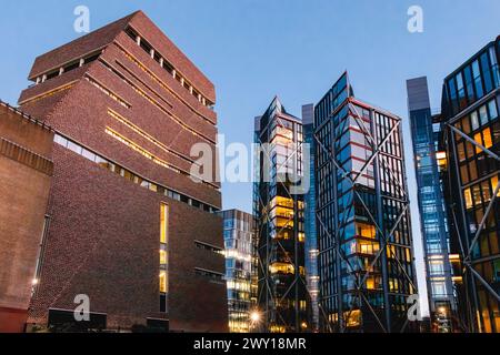 Das Blavatnik-Gebäude der Tate Modern Art Gallery, London, Großbritannien Stockfoto