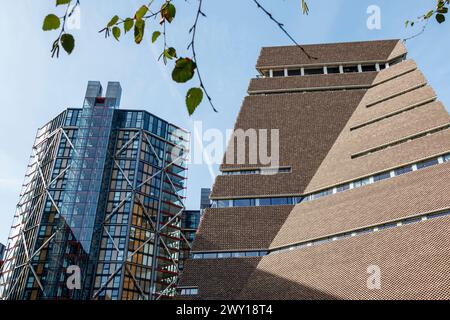 Das Blavatnik-Gebäude der Tate Modern Art Gallery, London, Großbritannien Stockfoto