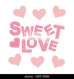 Niedliche Grußkarten für Babys im schlichten skandinavischen Stil und in Pastellfarben. Babyplakate, Karten, Kleidung, Kinderzimmer Stock Vektor