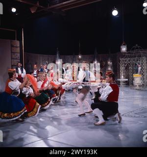 Die lustige Witwe, Fernsehfassung der Operette von Franz Lehar, Deutschland 1963, Regie: Paul Martin, Darsteller: Stockfoto