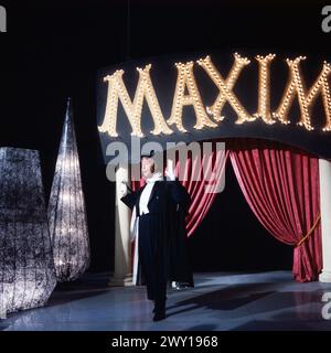 Die lustige Witwe, Fernsehfassung der Operette von Franz Lehar, Deutschland 1963, Regie: Paul Martin, Darsteller: Johannes Jopi Heesters Stockfoto