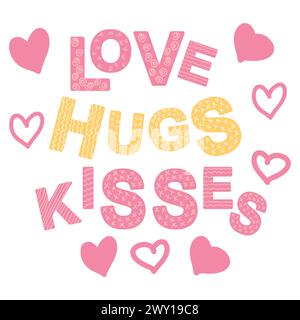 Niedliche Grußkarten für Babys im schlichten skandinavischen Stil und in Pastellfarben. Babyplakate, Karten, Kleidung, Kinderzimmer Stock Vektor