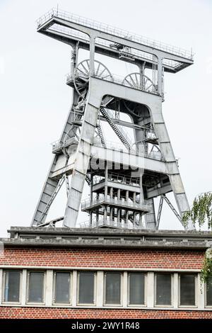 L'ancien-Standort Minier de Wallers Bergbaustelle Wallers Stockfoto