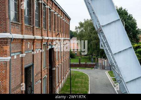 L'ancien-Standort Minier de Wallers Bergbaustelle Wallers Stockfoto