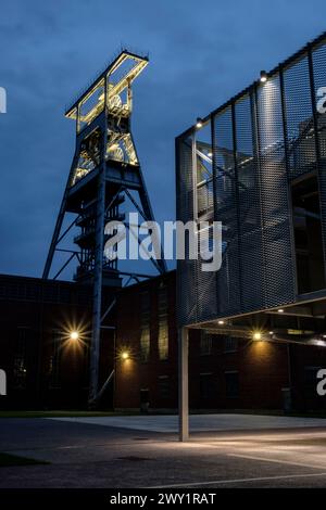 L'ancien-Standort Minier de Wallers Bergbaustelle Wallers Stockfoto