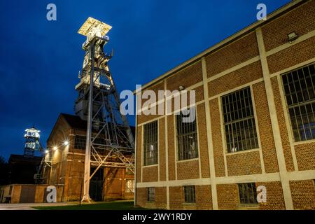 L'ancien-Standort Minier de Wallers Bergbaustelle Wallers Stockfoto