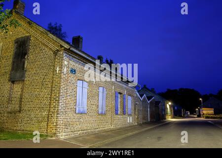 L'ancien-Standort Minier de Wallers Bergbaustelle Wallers Stockfoto