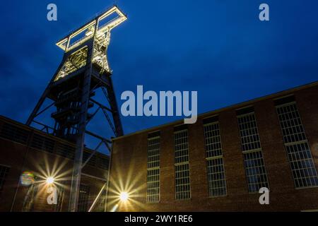 L'ancien-Standort Minier de Wallers Bergbaustelle Wallers Stockfoto