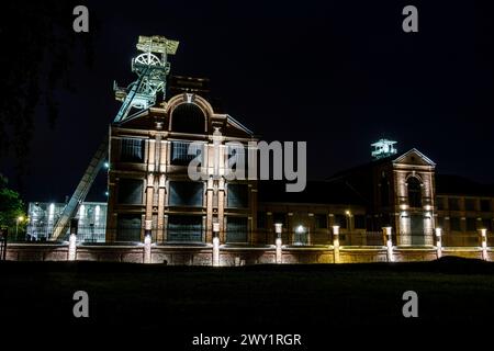 L'ancien-Standort Minier de Wallers Bergbaustelle Wallers Stockfoto