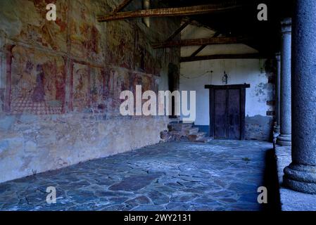 Kirche Santa Maria von Baamorto, Monforte de Lemos, Lugo, Spanien Stockfoto