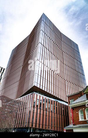 Mit Museum, flacher Blick von außen, Cambridge, Massachusetts, USA Stockfoto