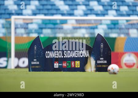 Cuiaba, Brasilien. April 2024. MT - CUIABA - 04/03/2024 - COPA SUL-AMERICANA 2024, CUIABA (Foto: Gil Gomes/AGIF/SIPA USA) Credit: SIPA USA/Alamy Live News Stockfoto