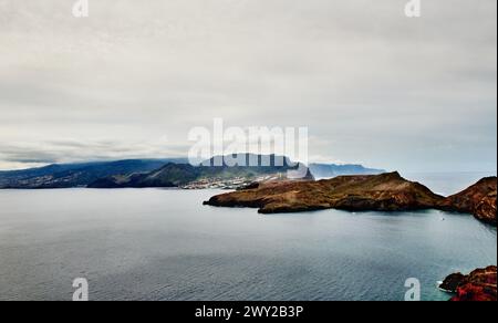 Vereda da Ponta de São Lourenco Wanderung (PR8) auf Madeira Insel, Portugal, Europa Stockfoto