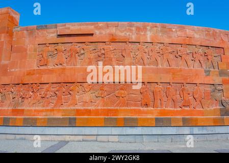 Sommertag am Sardarapat Memorial Memorial in Armenien Stockfoto