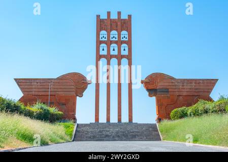 Sommertag am Sardarapat Memorial Memorial in Armenien Stockfoto