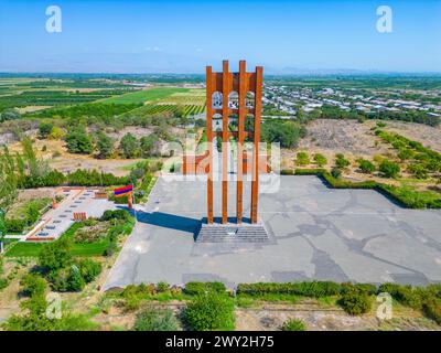 Sommertag am Sardarapat Memorial Memorial in Armenien Stockfoto