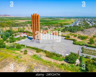 Sommertag am Sardarapat Memorial Memorial in Armenien Stockfoto