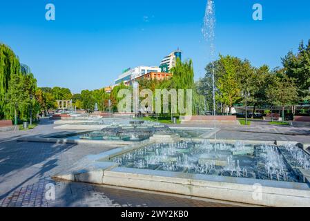 Brunnen im Vardanyans' Park in Jerewan, Armenien Stockfoto