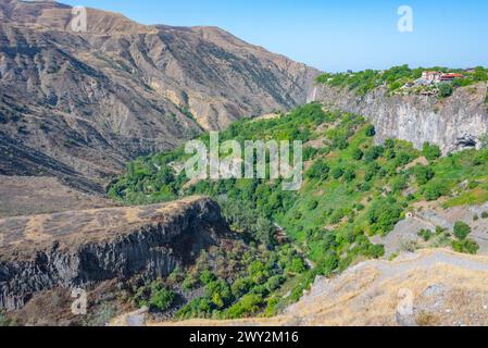 Berglandschaft des Azat-Tals in Armenien Stockfoto