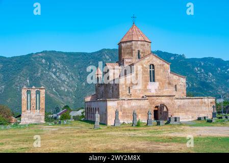 Sommertag in der Odzun-Kirche in Armenien Stockfoto