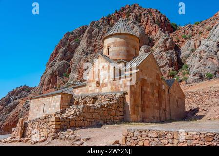 Sommertag im Kloster Noravank in Armenien Stockfoto