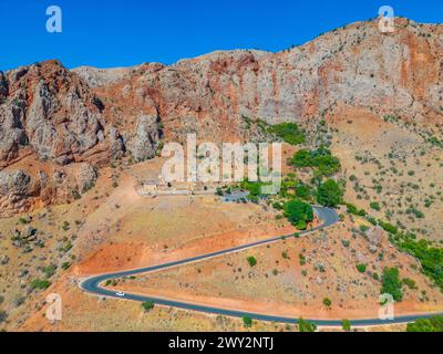 Sommertag im Kloster Noravank in Armenien Stockfoto