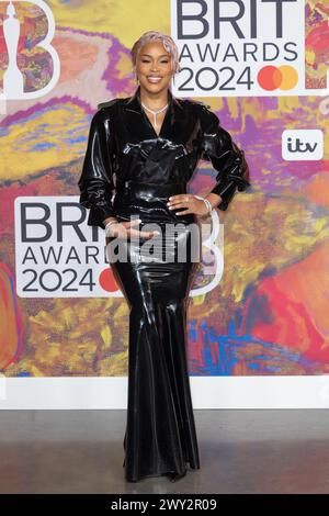 Celebs nehmen an den Brit Awards 2024 im O2 Teil mit: Eve Where: London, Vereinigtes Königreich When: 02. März 2024 Credit: Phil Lewis/WENN Stockfoto