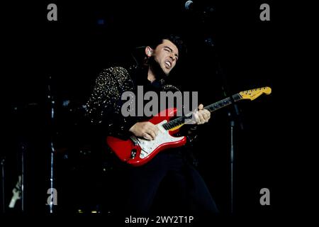 Mailand, Italien. April 2024. Stash of the Kolors tritt am 3. April 2024 live im Forum in Mailand auf. Credit: SOPA Images Limited/Alamy Live News Stockfoto