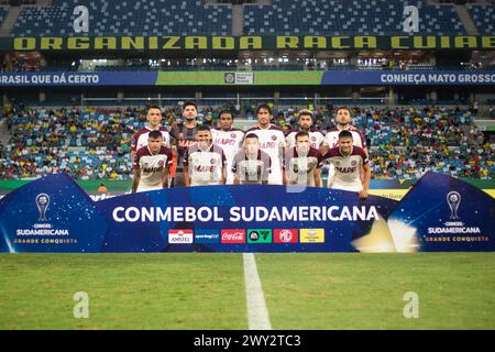 Cuiaba, Brasilien. April 2024. MT - CUIABA - 04/03/2024 - COPA SUL-AMERICANA 2024, CUIABA (Foto: Gil Gomes/AGIF/SIPA USA) Credit: SIPA USA/Alamy Live News Stockfoto