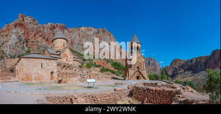 Sommertag im Kloster Noravank in Armenien Stockfoto