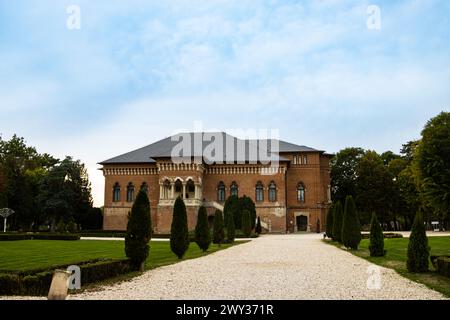 Palast Mogosoaia (Palatul Mogosoaia), erbaut zwischen 1698 und 1702 von Constantin Brâncoveanu im rumänischen Renaissance- oder Brâncovenesc-Stil Stockfoto