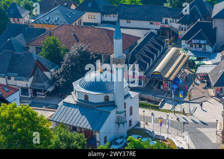 ESMA Sultana Moschee Moschee in der bosnischen Stadt Jajce Stockfoto