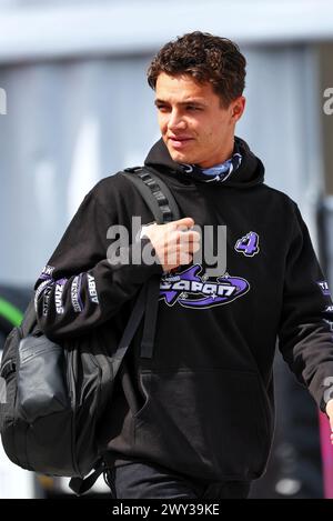 Suzuka, Japan. April 2024. Lando Norris (GBR) McLaren. Formel-1-Weltmeisterschaft, Rd 4, großer Preis von Japan, Donnerstag, 4. April 2024. Suzuka, Japan. Quelle: James Moy/Alamy Live News Stockfoto