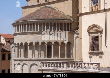 Santa Maria della Pieve, Arezzo, Toskana, Italien Stockfoto