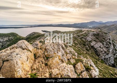 Fantastische Landschaft von Formentor, Mallorca in Spanien Stockfoto