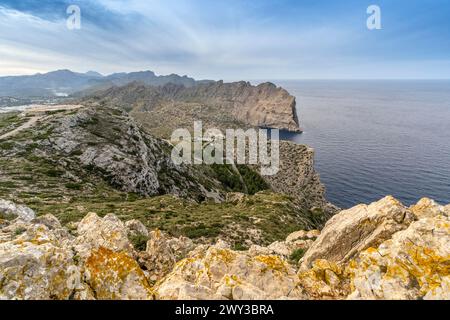 Fantastische Landschaft von Formentor, Mallorca in Spanien Stockfoto