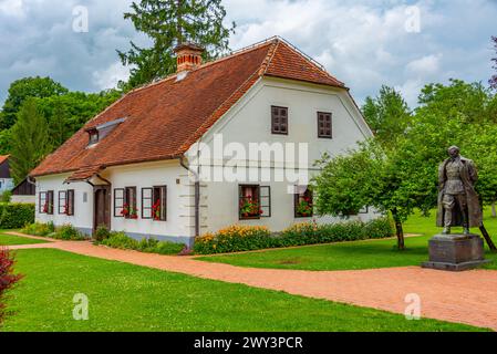 Geburtshaus des ehemaligen jugoslawischen Führers Josip Broz Tito in Kumrovec, Kroatien Stockfoto