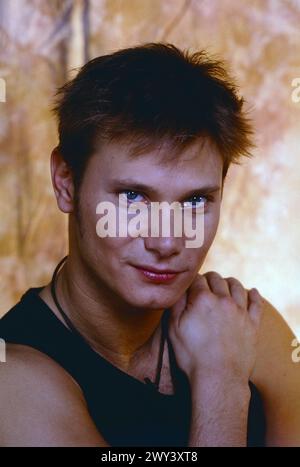 Fabian Harloff, deutscher Schauspieler, Hörspiel- und Synchronsprecher und Musiker, Portrait, 1998. Stockfoto