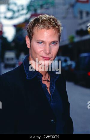 Fabian Harloff, deutscher Schauspieler, Hörspiel- und Synchronsprecher und Musiker, Portrait, 1999. Stockfoto