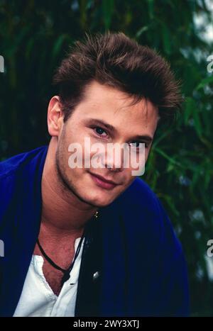 Fabian Harloff, deutscher Schauspieler, Hörspiel- und Synchronsprecher und Musiker, Portrait, 1995. Stockfoto