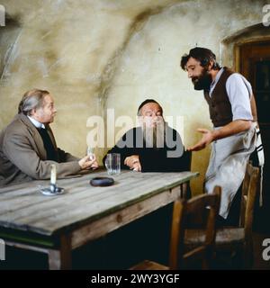 Tarabas, Historien-Film in zwei Teilen, nach einem Roman von Joseph Roth, 1982, Szene: Kurt Nachmann, Johannes Schauer, Günther Mack in Teil 2. Stockfoto